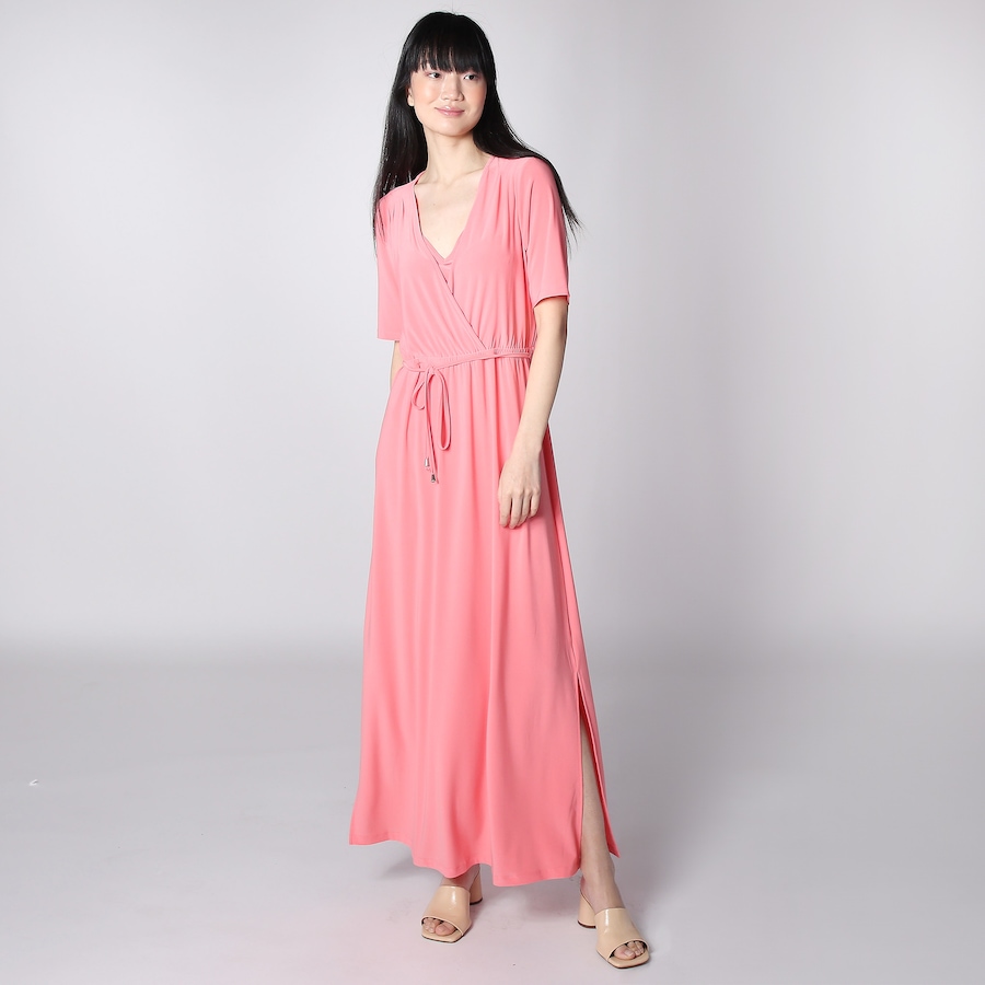Image 247068_SSE.jpg, Product 247-068 / Price $15.33, Nina Leonard Maxi Dress With Side Slits from Nina Leonard on TSC.ca's Fashion department