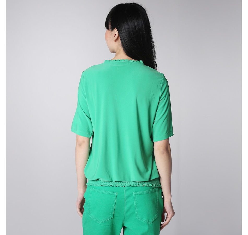 Image 247070_ALTMORE1.jpg, Product 247-070 / Price $14.33, Nina Leonard Smocked Shoulder Top from Nina Leonard on TSC.ca's Fashion department