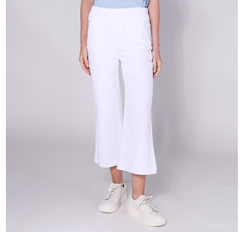 Image 247086_WHT.jpg, Product 247-086 / Price $19.33, Parker & Rowe Wide Leg Crop Jean from Parker & Rowe on TSC.ca's Fashion department