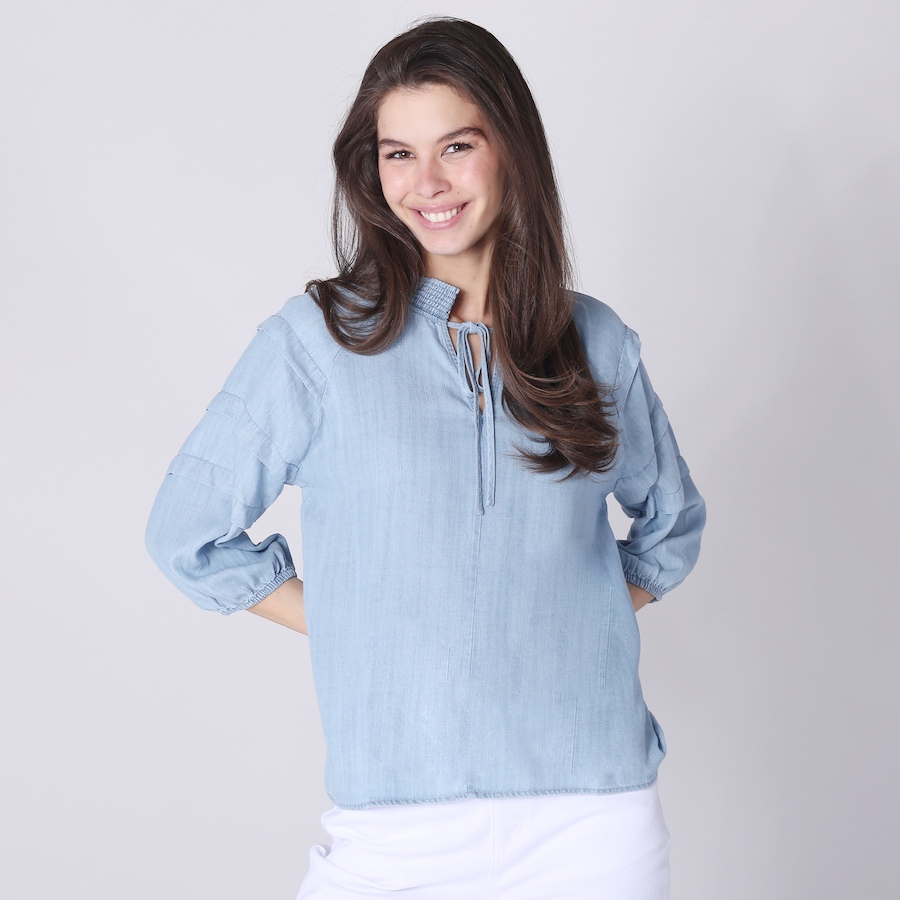 Image 247093_LTW.jpg, Product 247-093 / Price $34.33, Parker & Rowe Tencel Blouse from Parker & Rowe on TSC.ca's Fashion department
