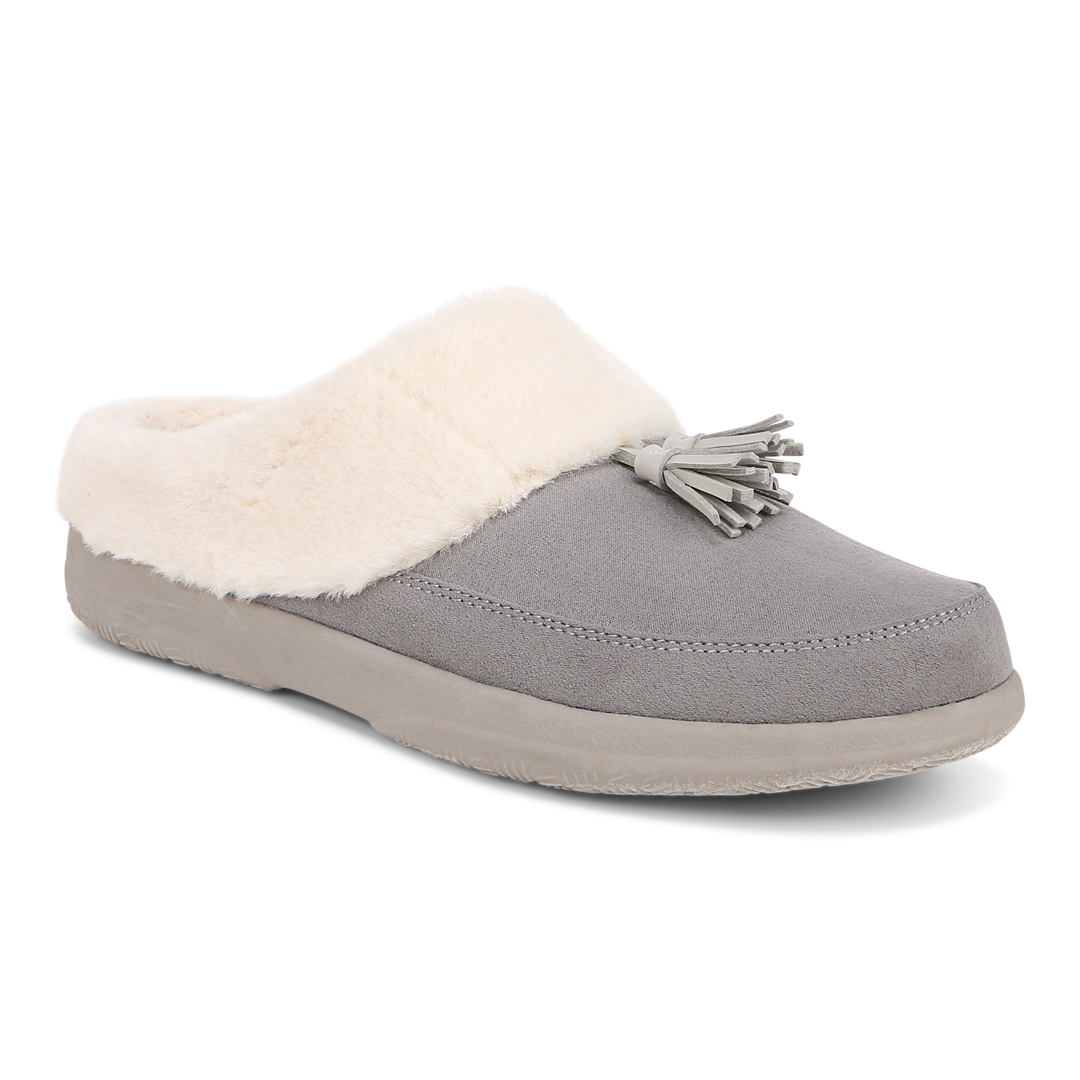 Vionic discount fur slippers