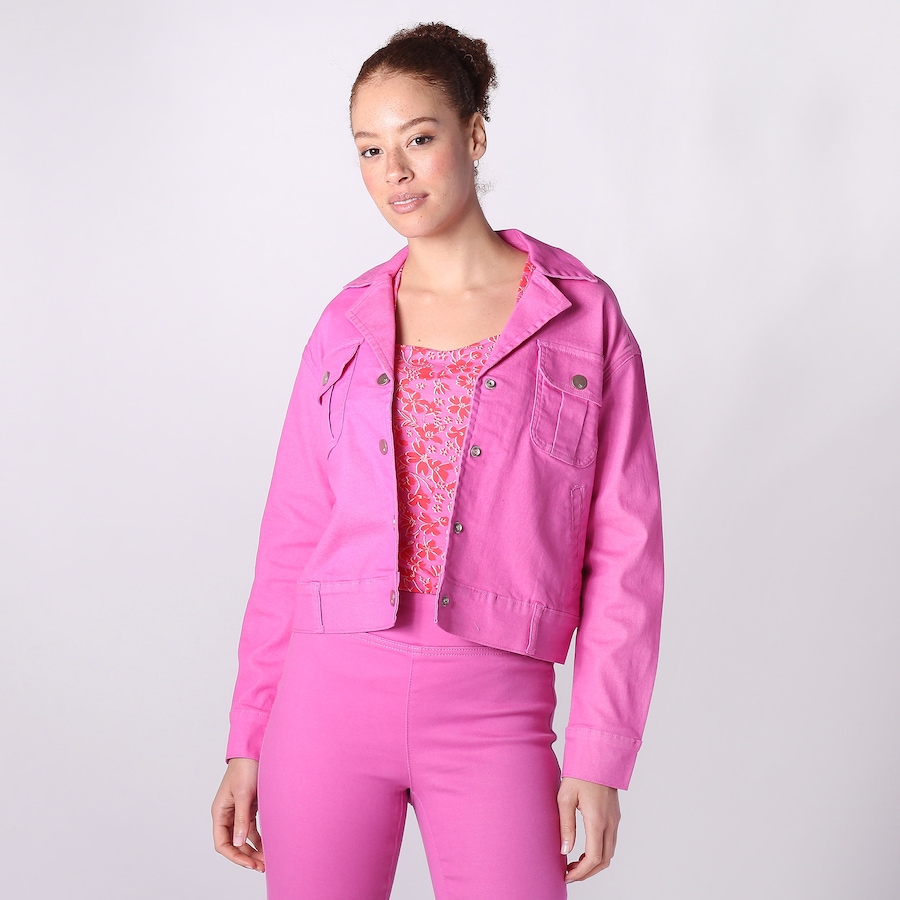 Image 247253_LLPNK.jpg, Product 247-253 / Price $49.33, Diane Gilman Notched Collar Utility Jacket from DG2 by Diane Gilman on TSC.ca's Fashion department