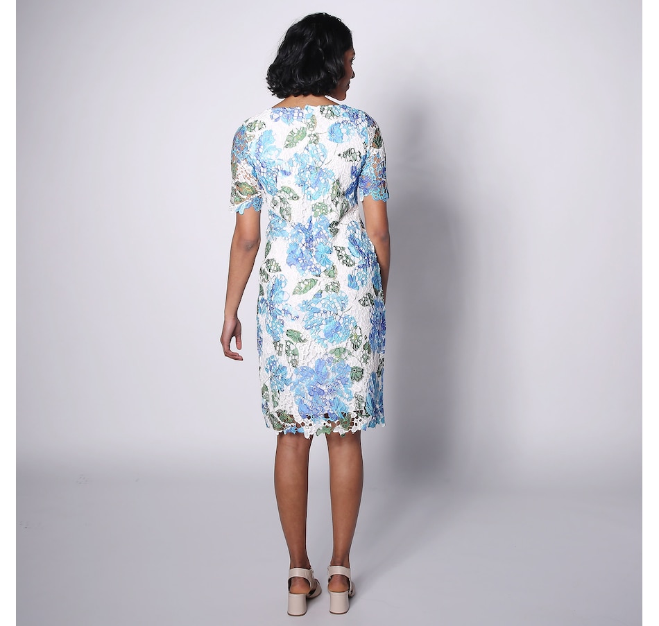 Image 247291_ALTMORE1.jpg, Product 247-291 / Price $27.33, Nina Leonard Round Neck Lace Sheath Dress from Nina Leonard on TSC.ca's Fashion department