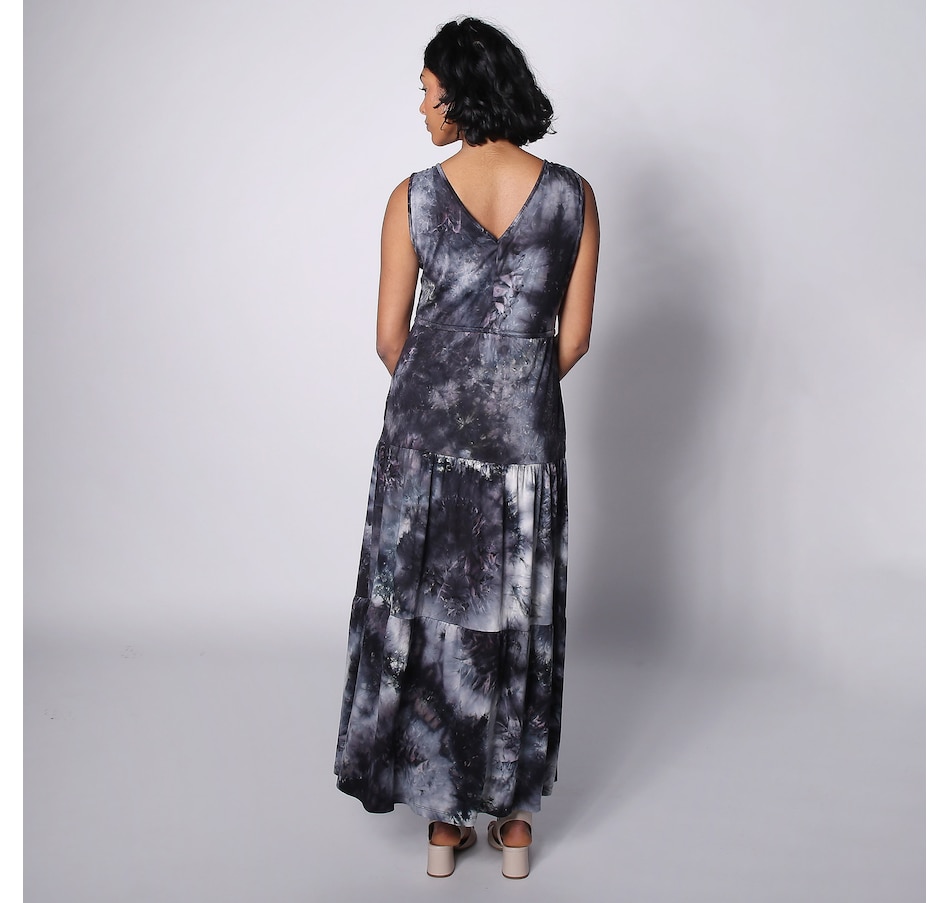 Image 247292_ALTMORE1.jpg, Product 247-292 / Price $29.33, Nina Leonard Drawstring Waist Tiered Maxi Dress from Nina Leonard on TSC.ca's Fashion department