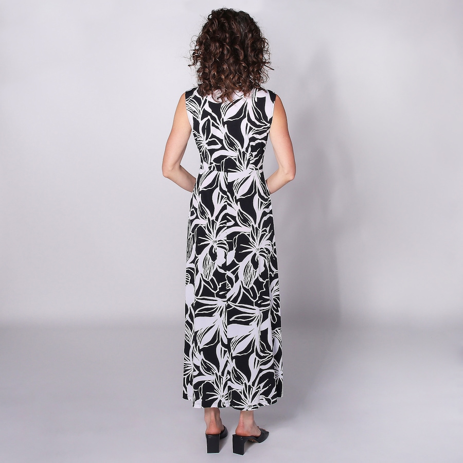 Image 247341_ALTMORE2.jpg, Product 247-341 / Price $16.33, Nina Leonard Puff Print Maxi Dress from Nina Leonard on TSC.ca's Fashion department