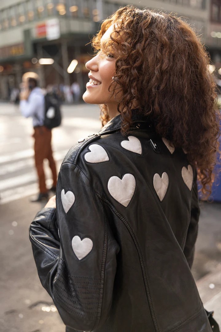 Maje heart jacket best sale