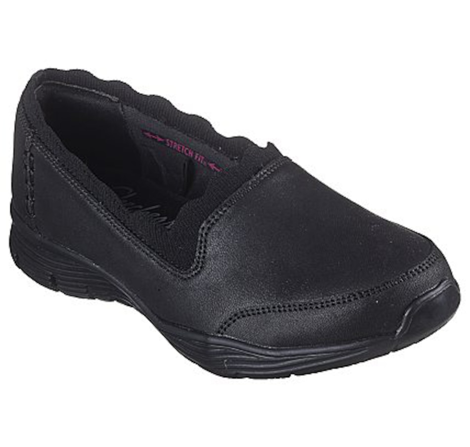 Clothing & Shoes - Shoes - Flats & Loafers - Skechers Microleather And ...