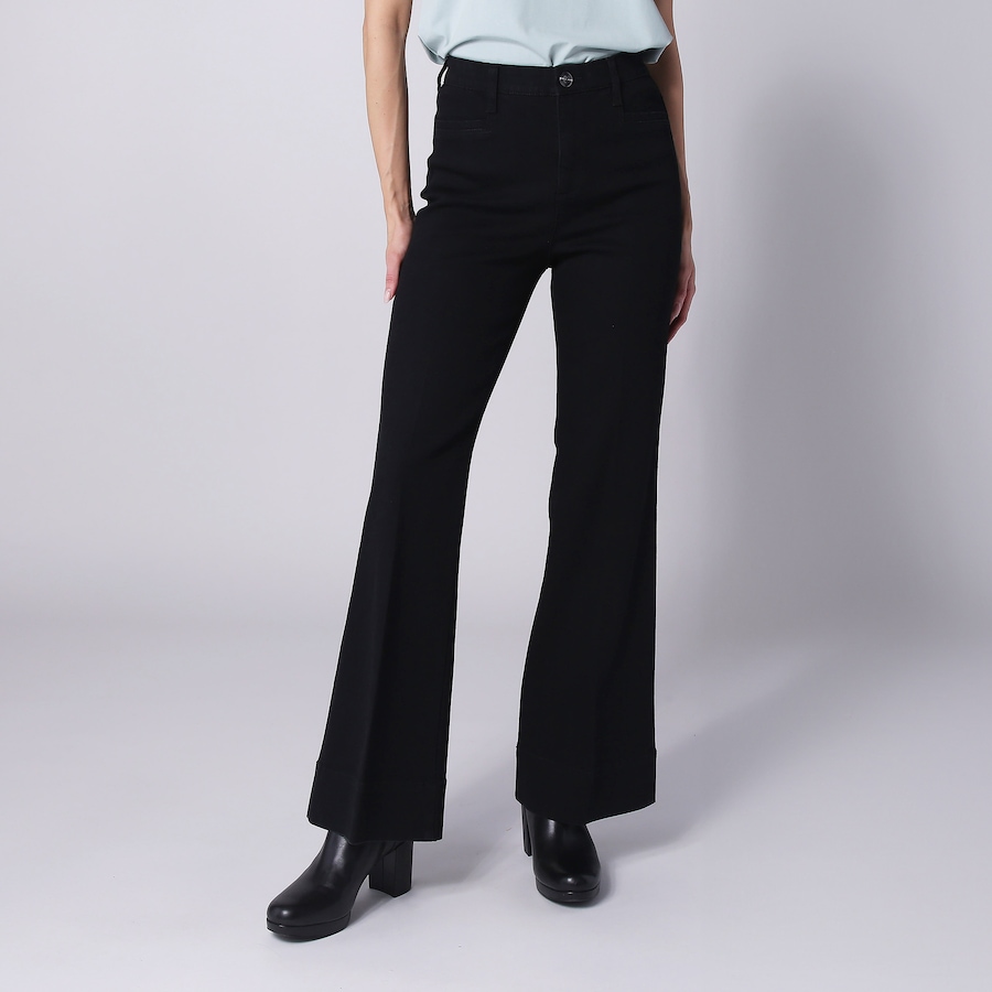 Image 247385_BLK.jpg, Product 247-385 / Price $32.33, Wynne Denim Trouser Jean With Wide Hem from Wynnelayers on TSC.ca's Fashion department