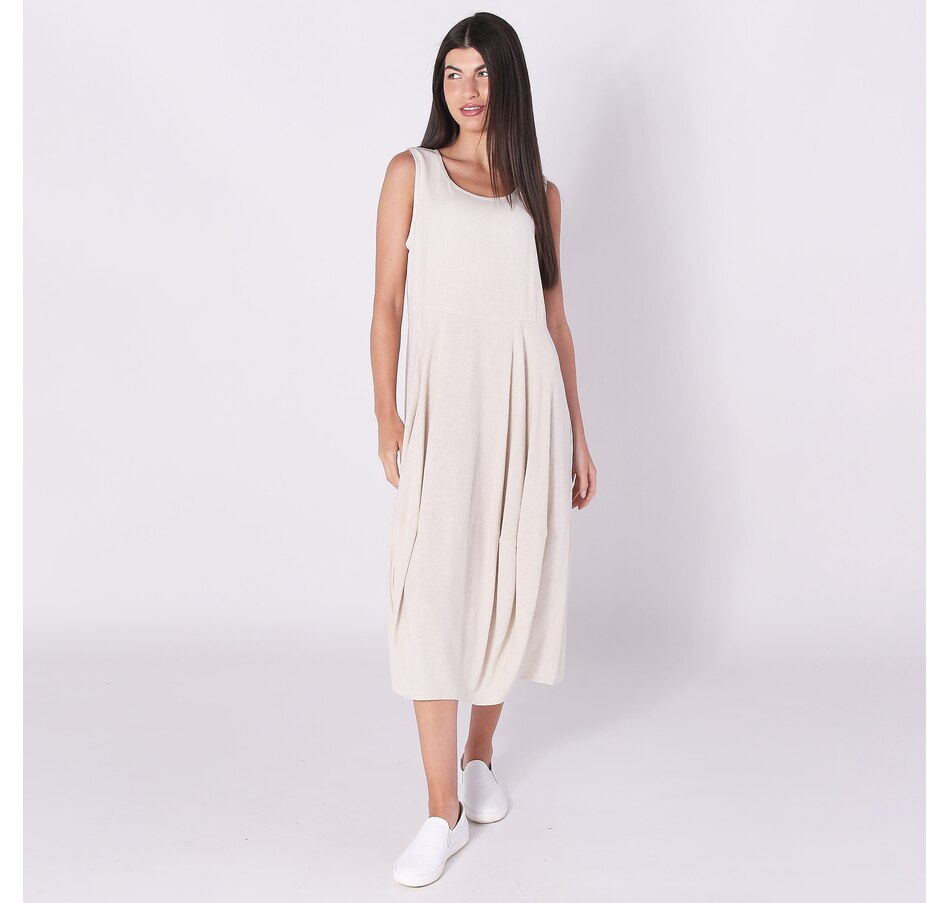 Image 247409_LIN.jpg, Product 247-409 / Price $64.88, Red Coral Midi Length Dress from Red Coral Fashions on TSC.ca's Fashion department