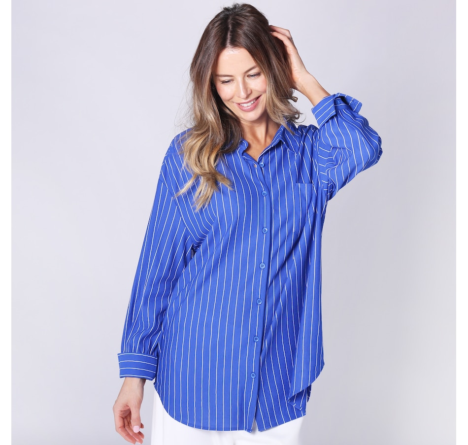 Image 247429_ALTMORE3.jpg, Product 247-429 / Price $40.33, Guillaume Button Front Shirt Pocket Blouse from Guillaume on TSC.ca's Fashion department