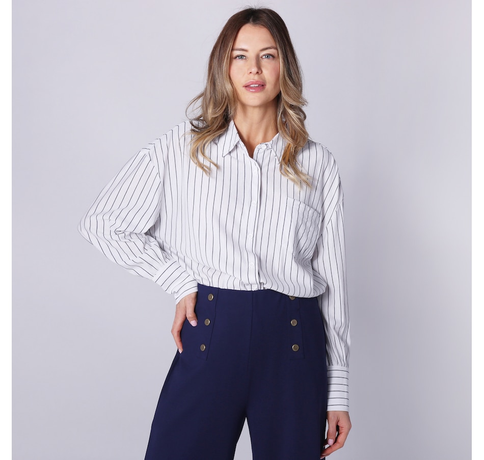 Image 247429_ALTMORE8.jpg, Product 247-429 / Price $40.33, Guillaume Button Front Shirt Pocket Blouse from Guillaume on TSC.ca's Fashion department