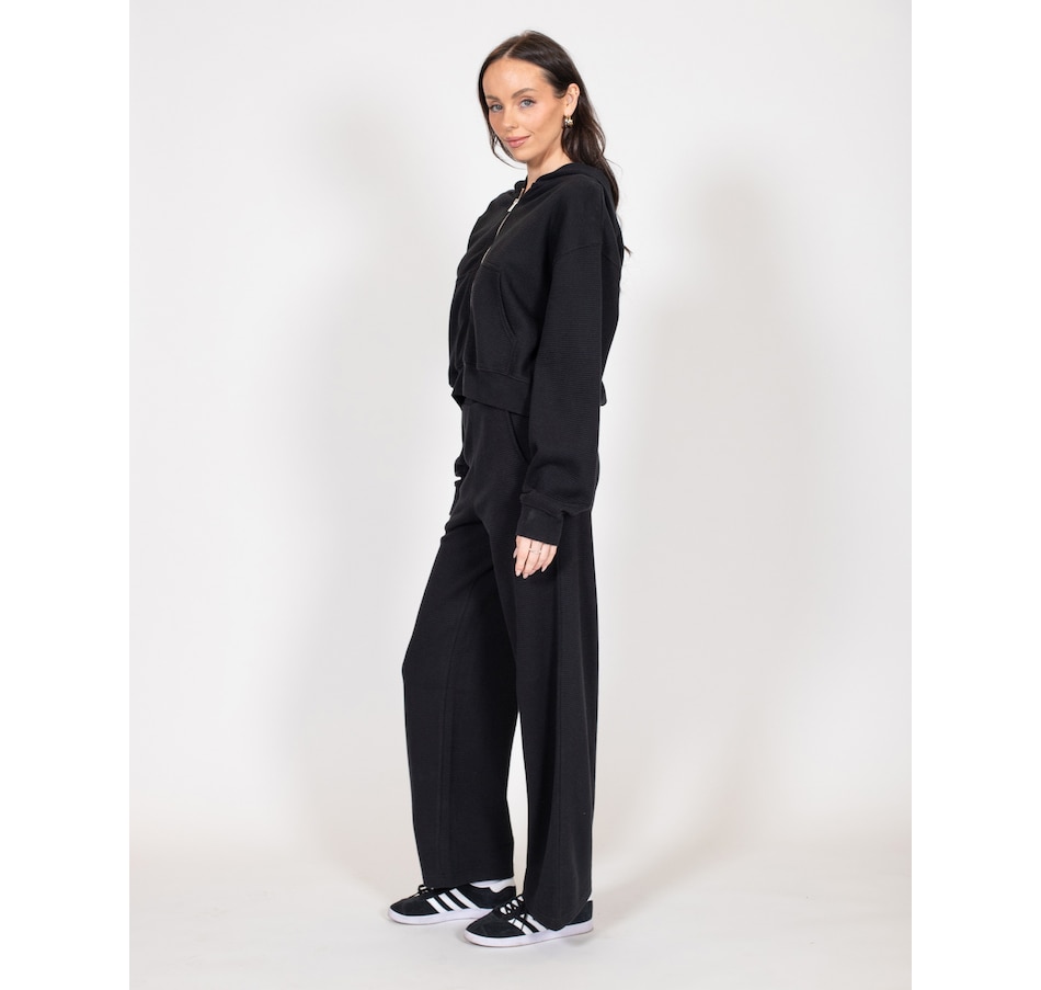 Image 247463_ALTMORE2.jpg, Product 247-463 / Price $34.33, Brunette The Label Waffle Knit Wide Leg Pant from Brunette The Label on TSC.ca's Fashion department