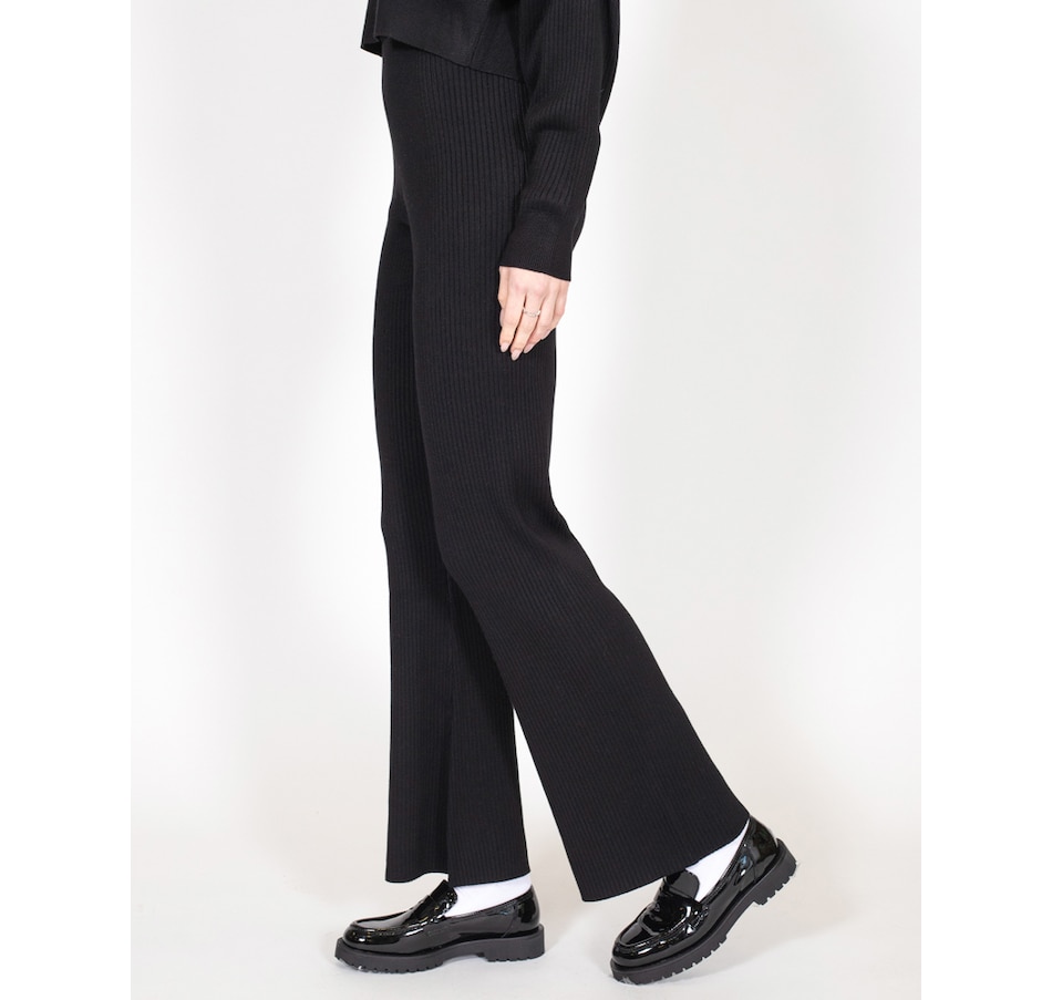 Image 247478_ALTMORE1.jpg, Product 247-478 / Price $39.33, Brunette The Label Olivia Rib Knit Straight Leg Pant from Brunette The Label on TSC.ca's Fashion department