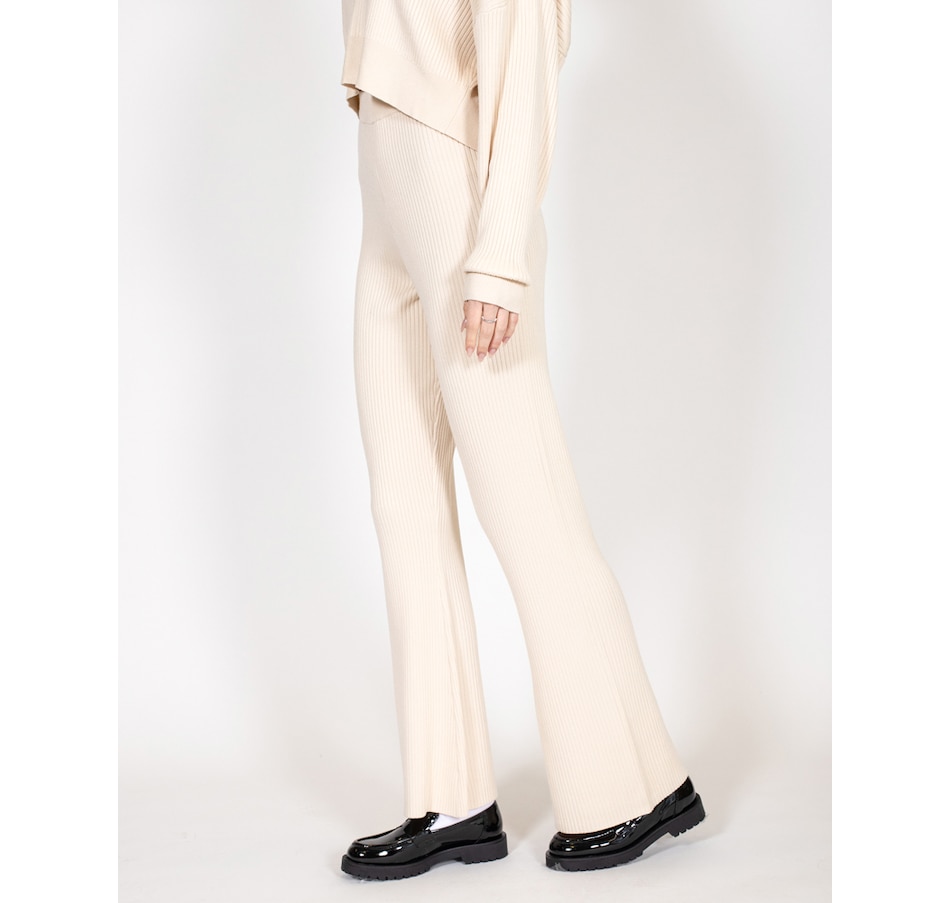 Image 247478_ALTMORE3.jpg, Product 247-478 / Price $39.33, Brunette The Label Olivia Rib Knit Straight Leg Pant from Brunette The Label on TSC.ca's Fashion department