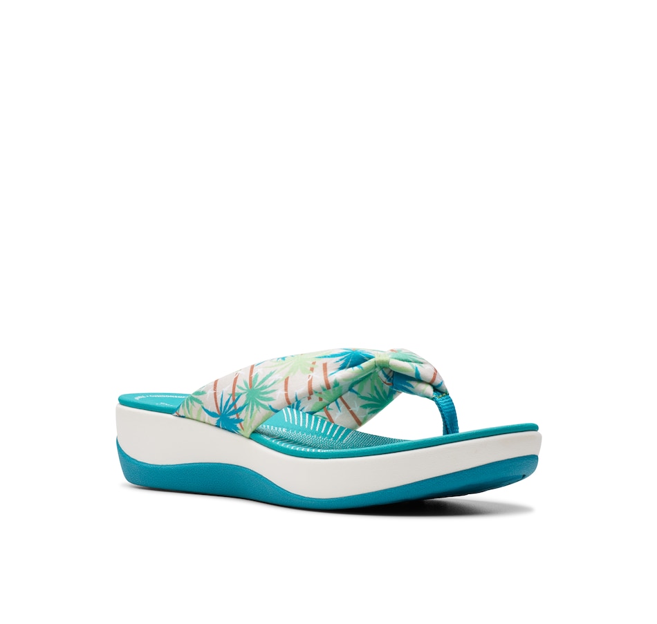 Image 247504_GRCO.jpg, Product 247-504 / Price $80.00, Clarks Arla Glison Toe Post Sandal from Clarks Footwear on TSC.ca's Clothing & Shoes department