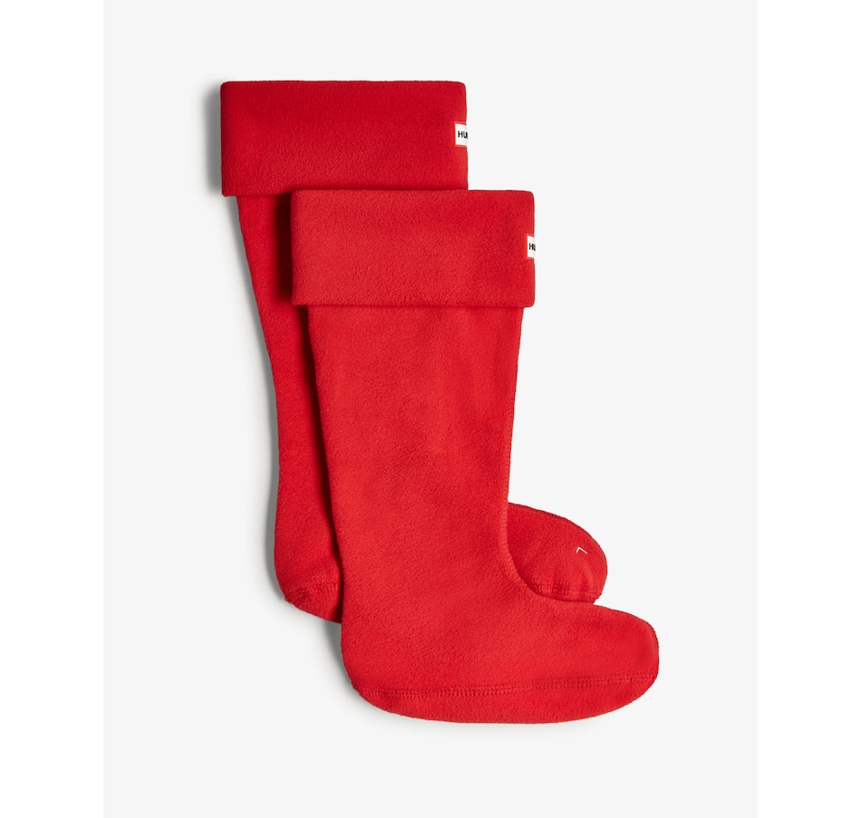 Image 247519_RED.jpg, Product 247-519 / Price $40.00, Hunter Women's Fleece Tall Boot Sock from Hunter on TSC.ca's Fashion department