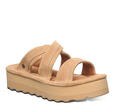 BEARPAW Altitude Strappy Platform Sandal
