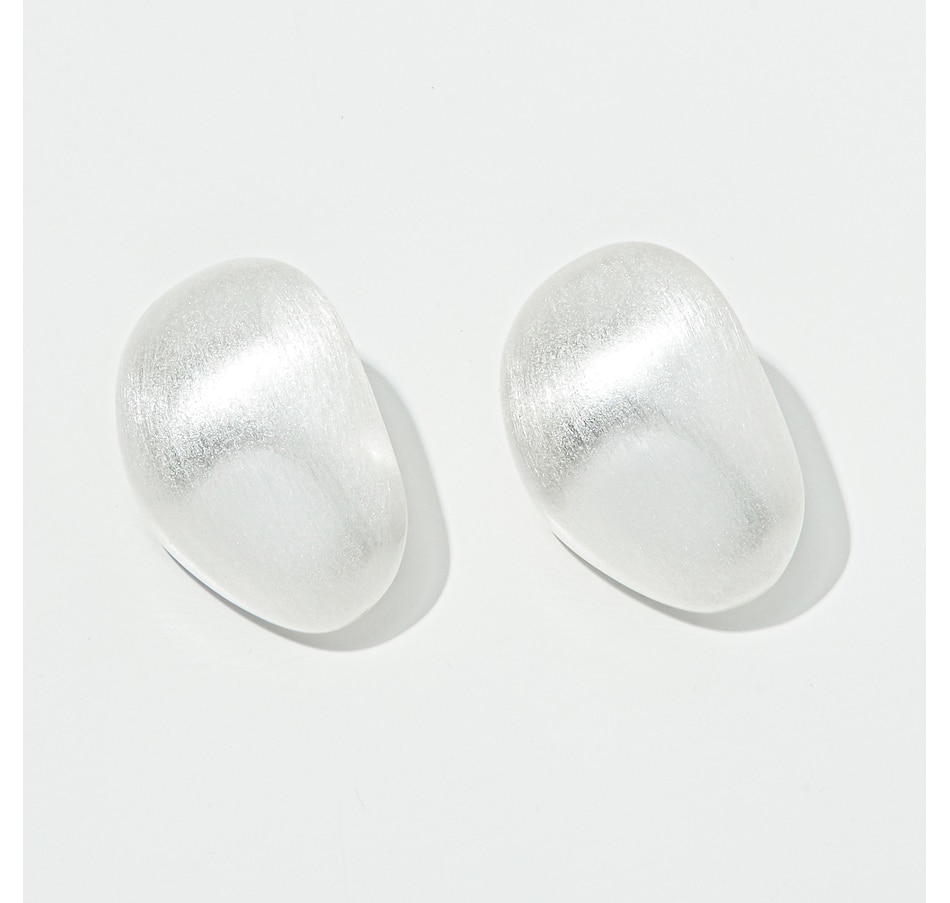 Image 247585_SIL.jpg, Product 247-585 / Price $29.90, Marla Wynne Molten Nugget Earrings from Wynnelayers on TSC.ca's Jewellery department