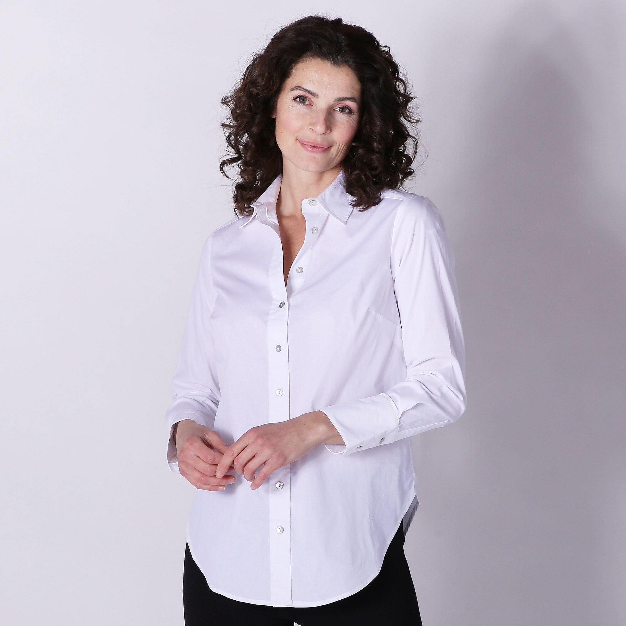 Isaac Mizrahi Classic Cotton Shirt