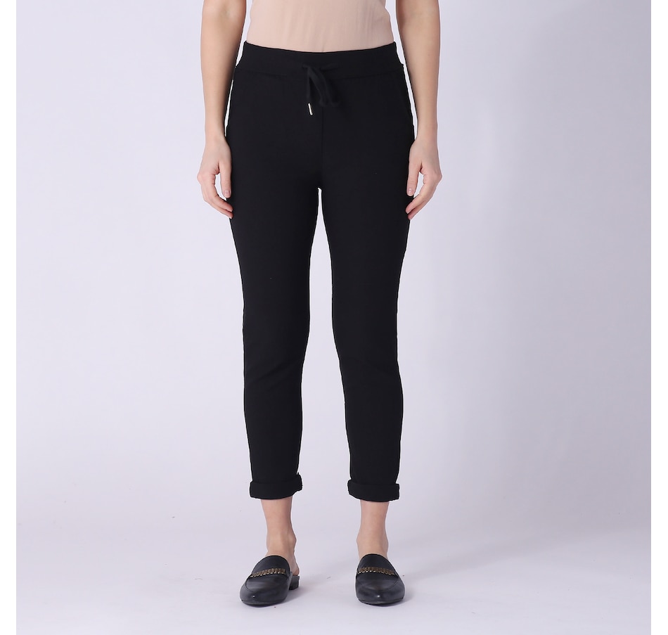 Clothing & Shoes - Bottoms - Pants - M Made In Italy Pull-On Drawstring  Waist Pant - Online Shopping for Canadians