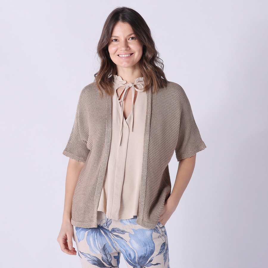 Image 247631_TPE.jpg, Product 247-631 / Price $14.33, M Made In Italy Open Front Cardigan from M Made in Italy on TSC.ca's Fashion department