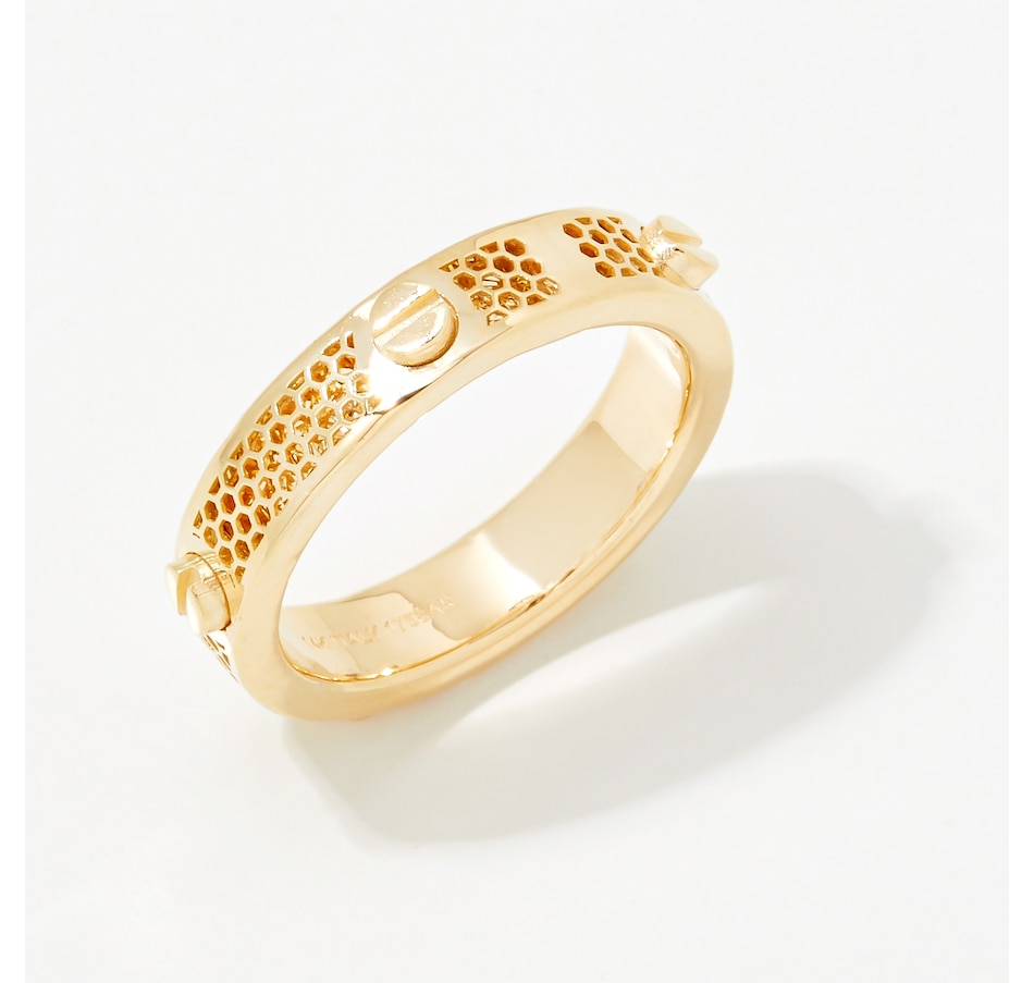 Image 248161.jpg, Product 248-161 / Price $399.99, Stefano Oro 14K Yellow Gold Screw Ring from Stefano Oro on TSC.ca's Jewellery department
