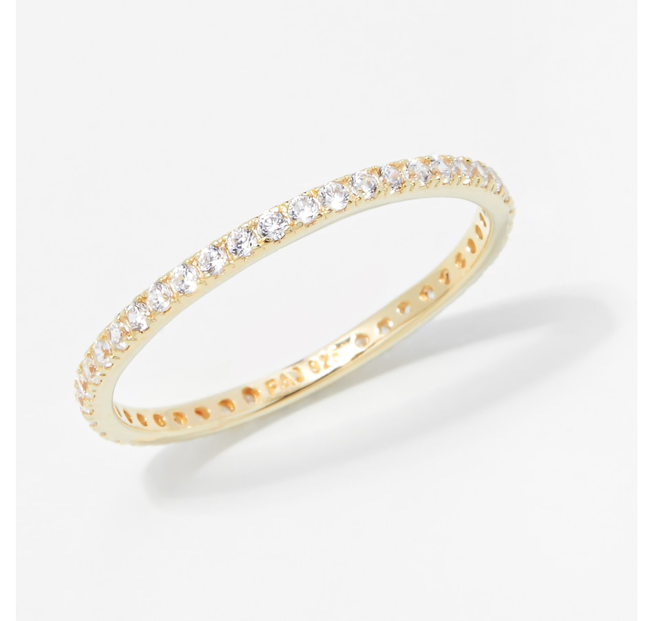 Image 248184_YGP.jpg, Product 248-184 / Price $59.99, Diamonelle Sterling Silver Diamonelle Band from Diamonelle on TSC.ca's Jewellery department