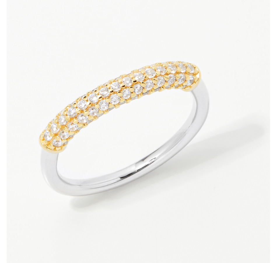 Image 248195.jpg, Product 248-195 / Price $39.88, Diamonelle Two Tone Diamonelle Band from Diamonelle on TSC.ca's Jewellery department