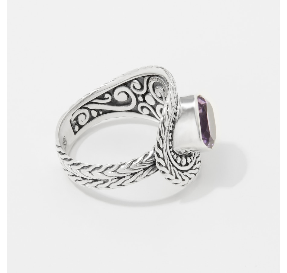 Image 248230_ALTMORE2.jpg, Product 248-230 / Price $49.33, Samuel B Collection Sterling Silver Cushion Ring Choice of: Citrine, Blue Topaz or from Samuel B. Collection on TSC.ca's Jewellery department