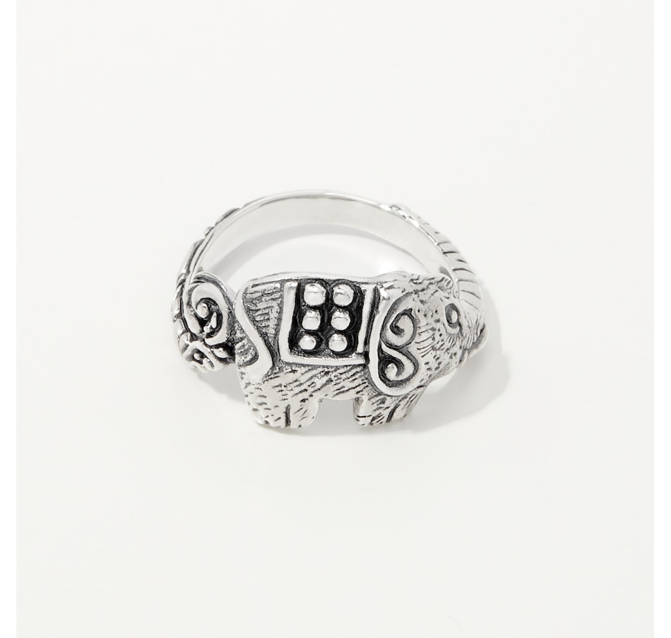 Image 248233.jpg, Product 248-233 / Price $39.33, Samuel B Collection Sterling Silver Elephant Ring from Samuel B. Collection on TSC.ca's Jewellery department