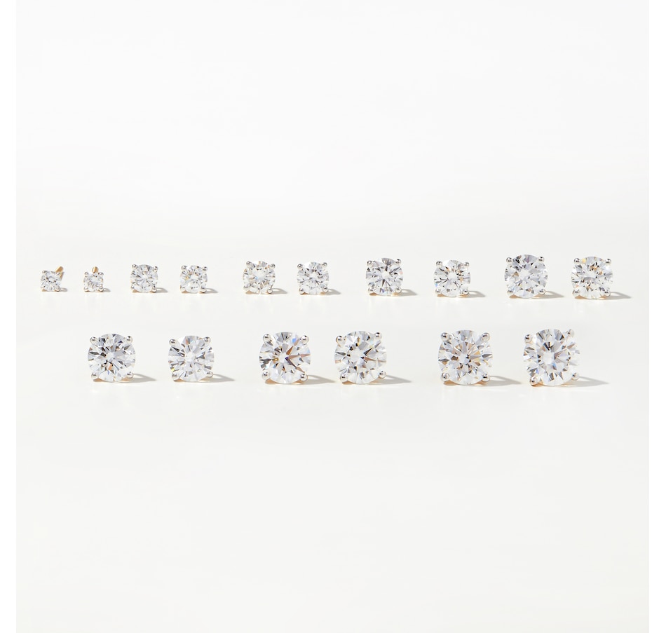Image 248237_ALTMORE3.jpg, Product 248-237 / Price $399.99 - $7,499.99, Evera Diamonds 18K Gold Diamond Stud Earrings with Screw Back from Evera Diamonds on TSC.ca's Jewellery department