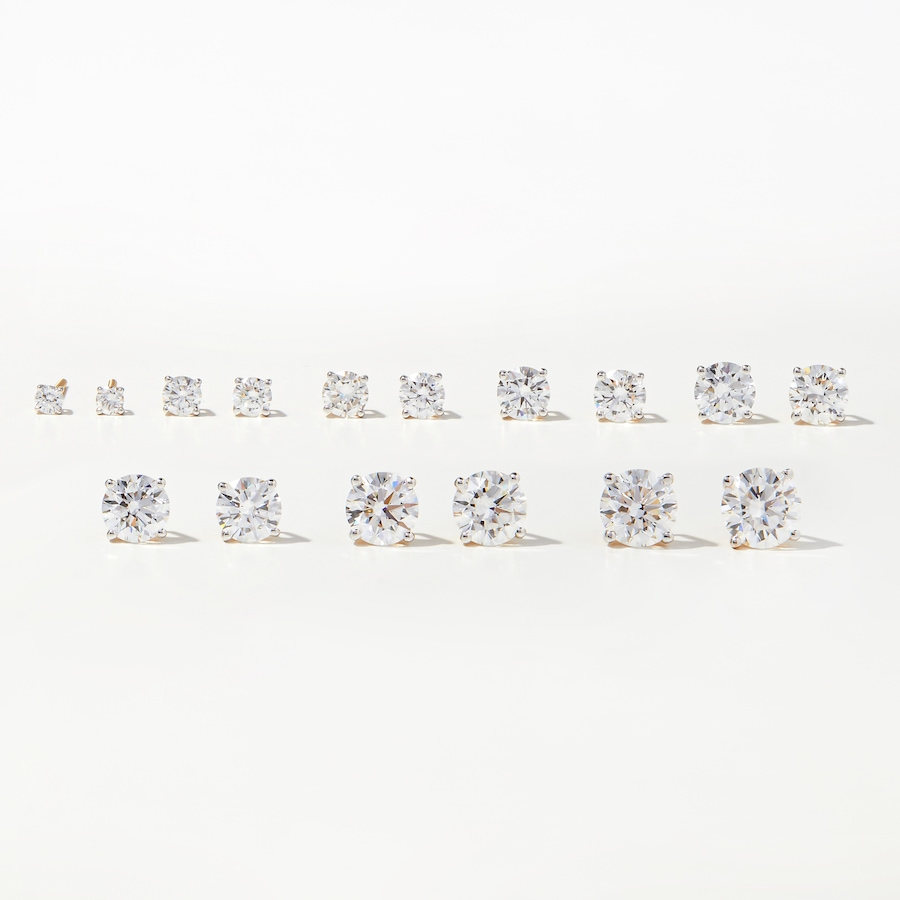 Image 248237_ALTMORE3.jpg, Product 248-237 / Price $899.99 - $2,999.99, Evera Diamonds 18K Gold Diamond Stud Earrings with Screw Back from Evera Diamonds on TSC.ca's Jewellery department