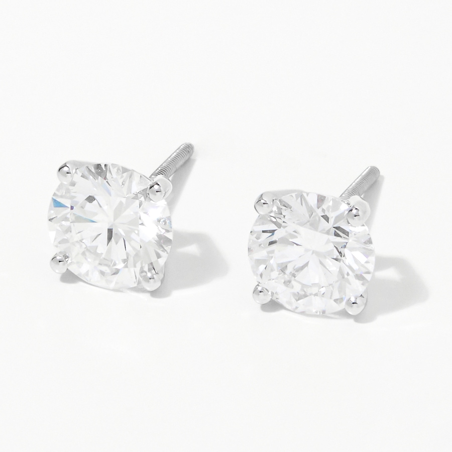 Image 248237_WG3CT.jpg, Product 248-237 / Price $899.99 - $2,999.99, Evera Diamonds 18K Gold Diamond Stud Earrings with Screw Back from Evera Diamonds on TSC.ca's Jewellery department