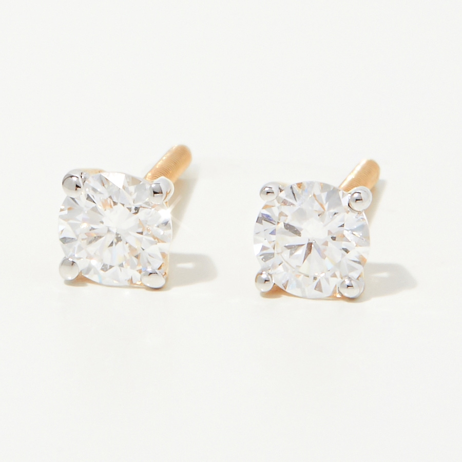 Image 248237_YGP50.jpg, Product 248-237 / Price $899.99 - $2,999.99, Evera Diamonds 18K Gold Diamond Stud Earrings with Screw Back from Evera Diamonds on TSC.ca's Jewellery department