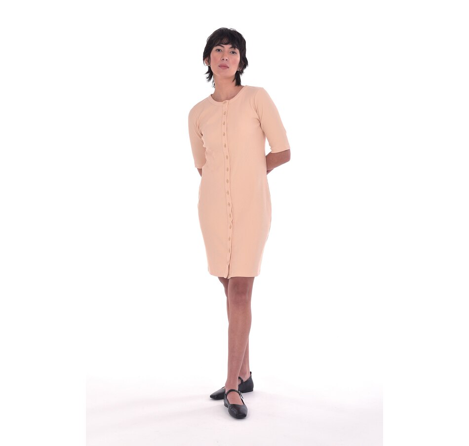 Image 248301_SHISD.jpg, Product 248-301 / Price $59.33, Paper Label Milena Button Dress from Paper Label on TSC.ca's Fashion department