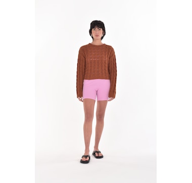 Paper Label Ella Cable Pullover