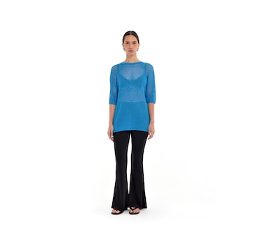 Paper Label Coco Crochet Tee