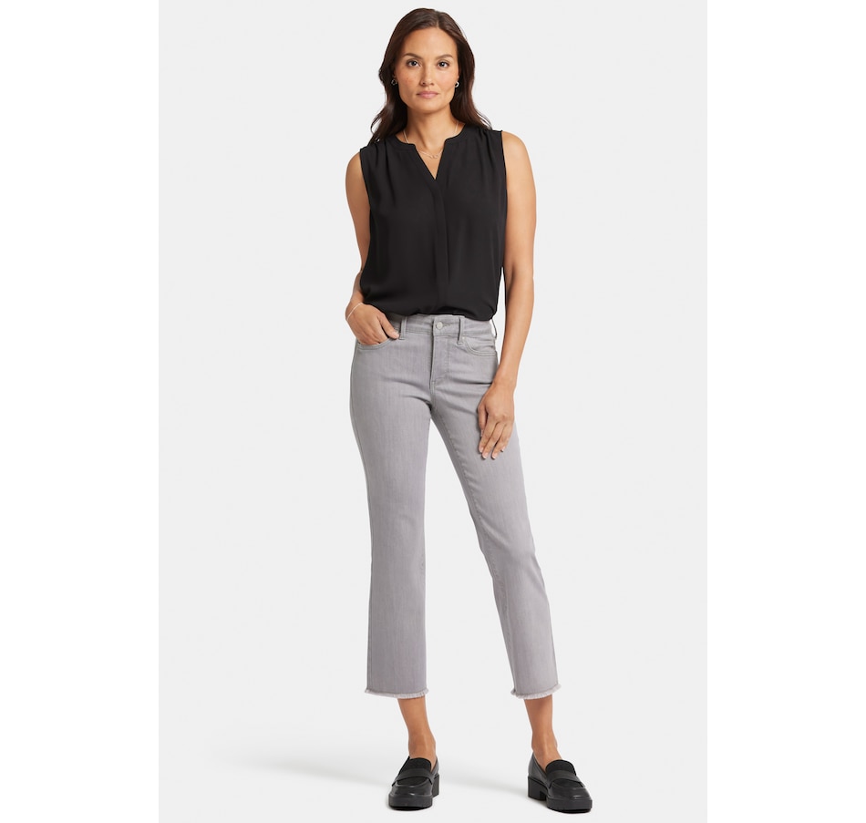 Curve Shaper™ Marilyn Straight Ankle Jeans With Super High Rise