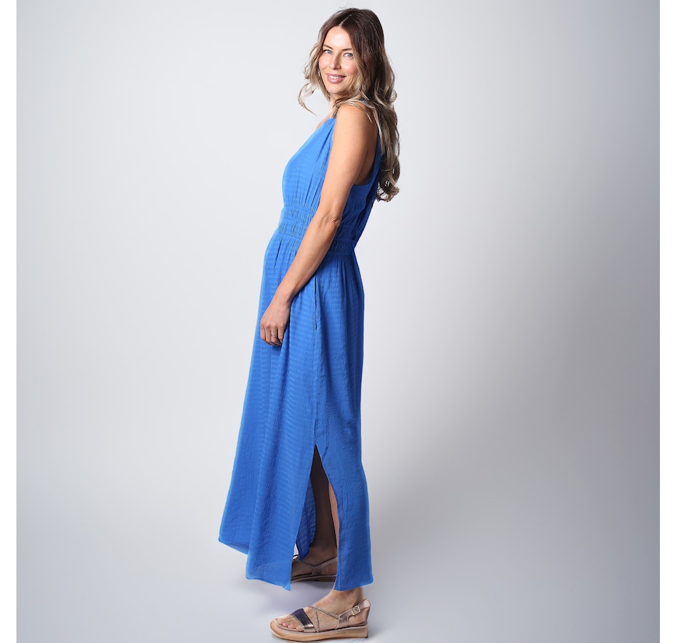 Image 248357_ALTMORE1.jpg, Product 248-357 / Price $44.33, Compañía Fantástica Textured Crepe Smock Waist Long Dress from Compania Fantastica on TSC.ca's Fashion department