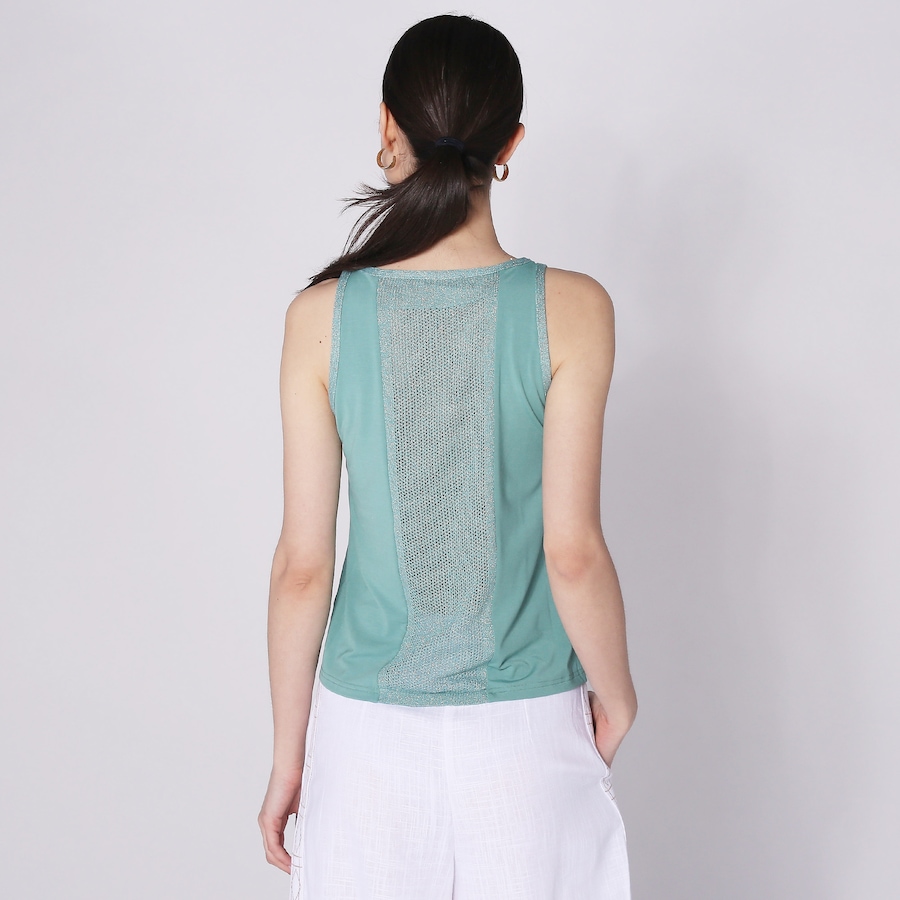 Image 248398_ALTMORE1.jpg, Product 248-398 / Price $12.33, Aggel Knitwear Jersey Sleeveless Top With Knitted Details from Aggel on TSC.ca's Fashion department
