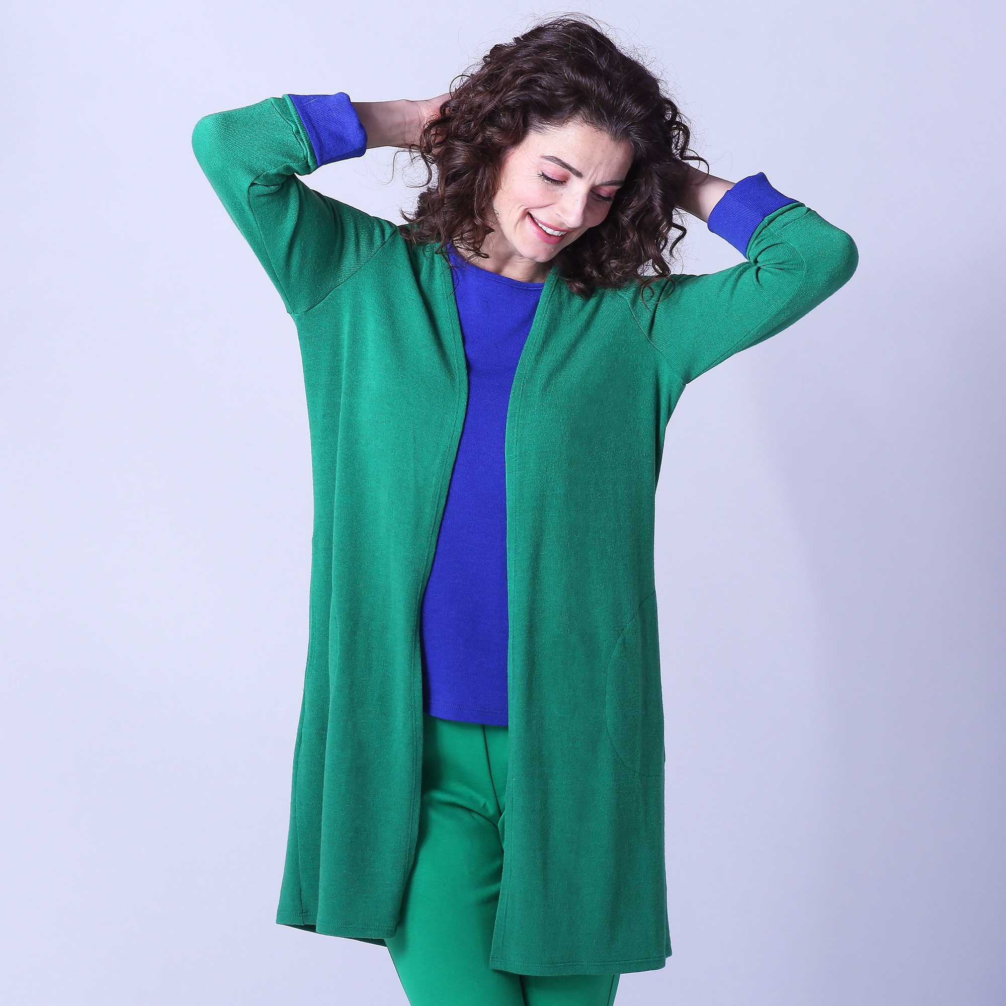 トップス T/C BASIC KNIT SHIRT CARDIGAN M KNIT CAPE CARDIGAN - Mink | ZARA Canada