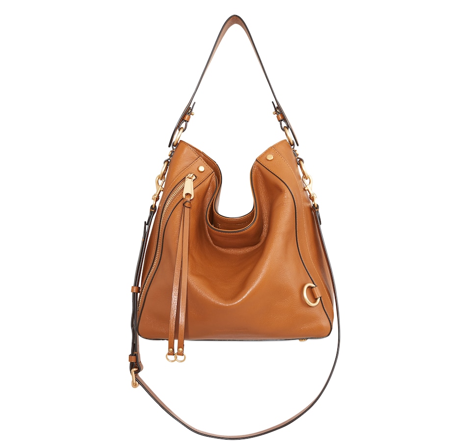 rebecca minkoff mab leather hobo bag