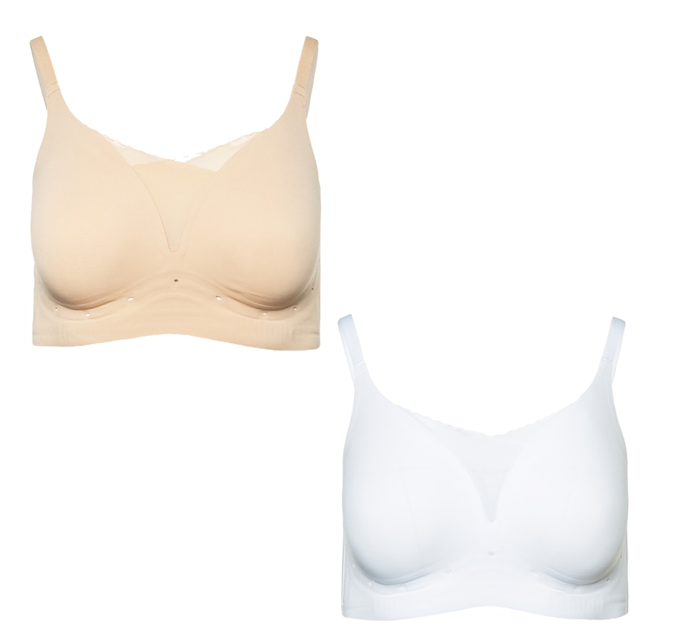 Image 248608_LIGBW.jpg, Product 248-608 / Price $19.33, Rhonda Shear Two-Pack Gel Bra With Mesh Insert from Rhonda Shear Shapewear on TSC.ca's Fashion department