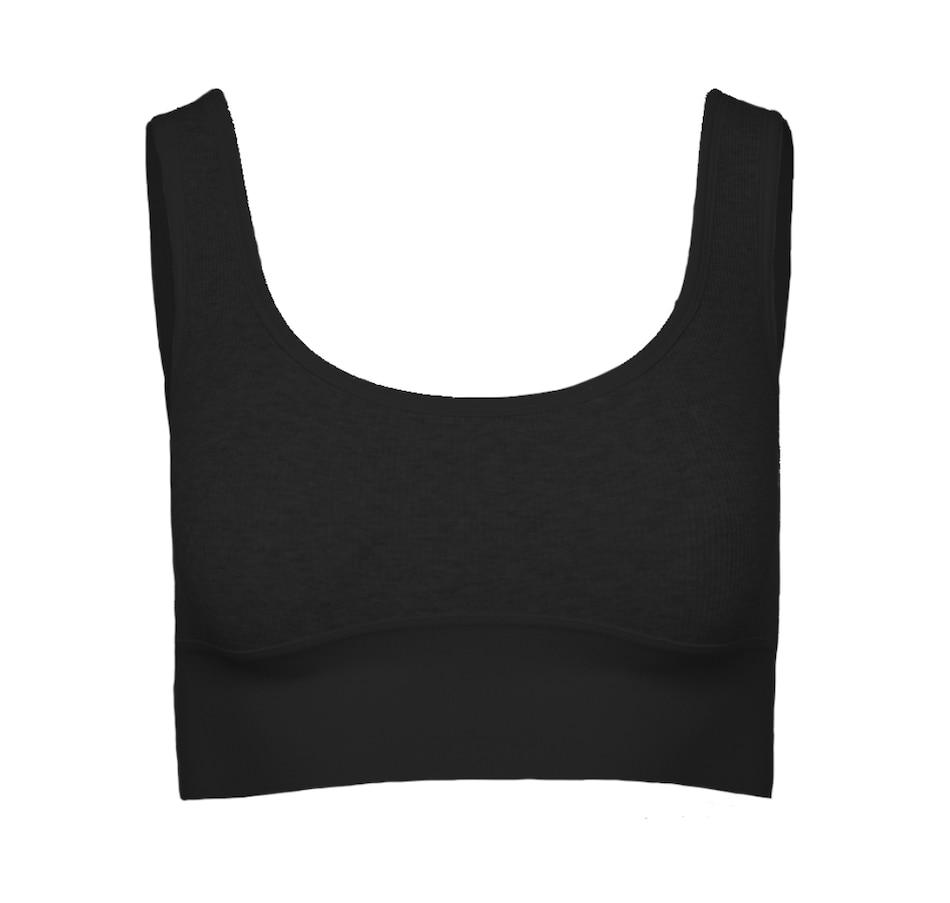 Image 248613_BLK.jpg, Product 248-613 / Price $16.33, Rhonda Shear Ribbed Knit Bra from Rhonda Shear Shapewear on TSC.ca's Fashion department
