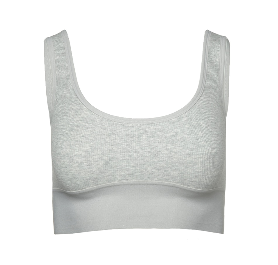 Image 248613_HETH.jpg, Product 248-613 / Price $16.33, Rhonda Shear Ribbed Knit Bra from Rhonda Shear Shapewear on TSC.ca's Fashion department