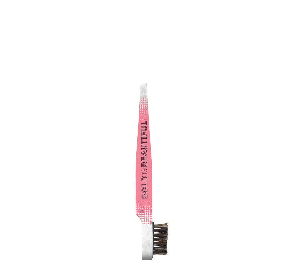 Image 249337.jpg, Product 249-337 / Price $27.00, Benefit Slant Tweezer and Brow Brush Bold Is Beautiful Charity from Benefit Cosmetics on TSC.ca's Beauty department