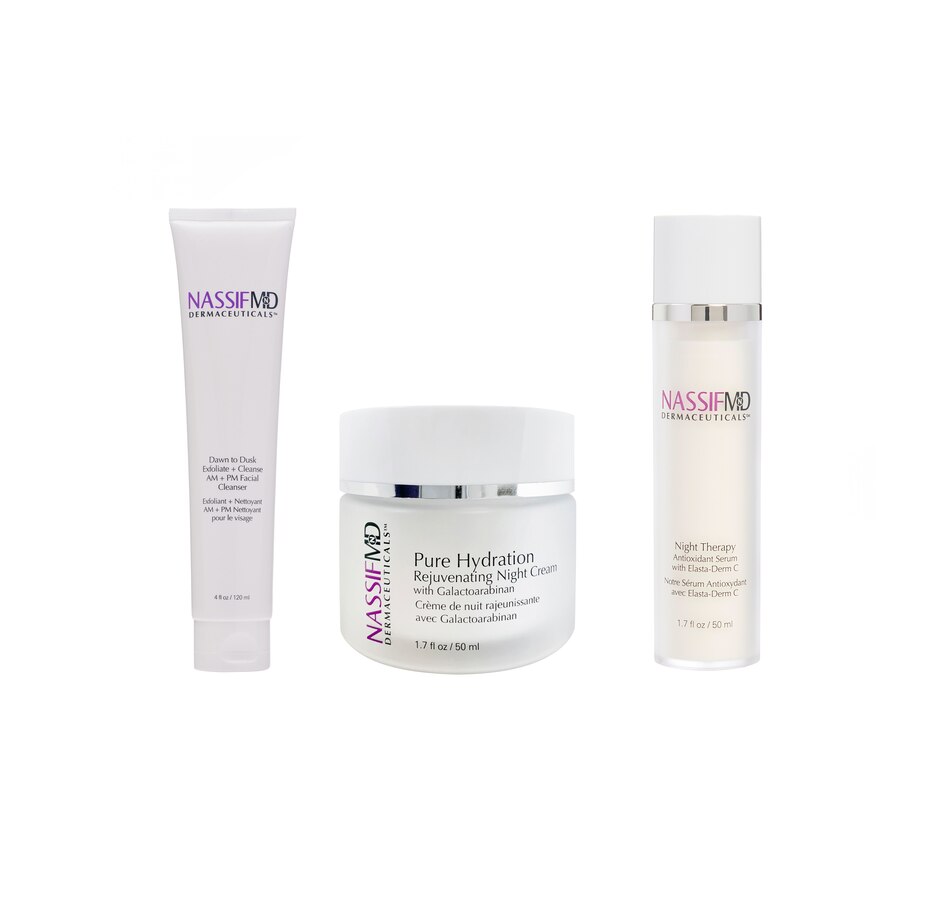 Image 249550.jpg, Product 249-550 / Price $180.00, NassifMD® 3-Piece Nightly Regimen from NassifMD on TSC.ca's Beauty department