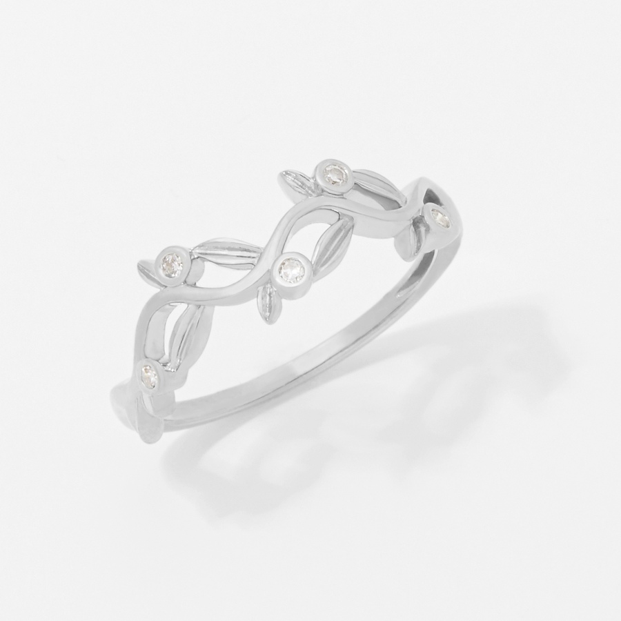 Image 249669_SIL.jpg, Product 249-669 / Price $49.33, Colours of Diamonds Sterling Silver 0.50 av. ctw White Diamonds Ring from Colours of Diamonds on TSC.ca's Jewellery department