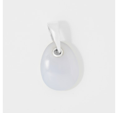 Himalayan Gems Sterling Silver 14mm x 18mm Teardrop Pendant