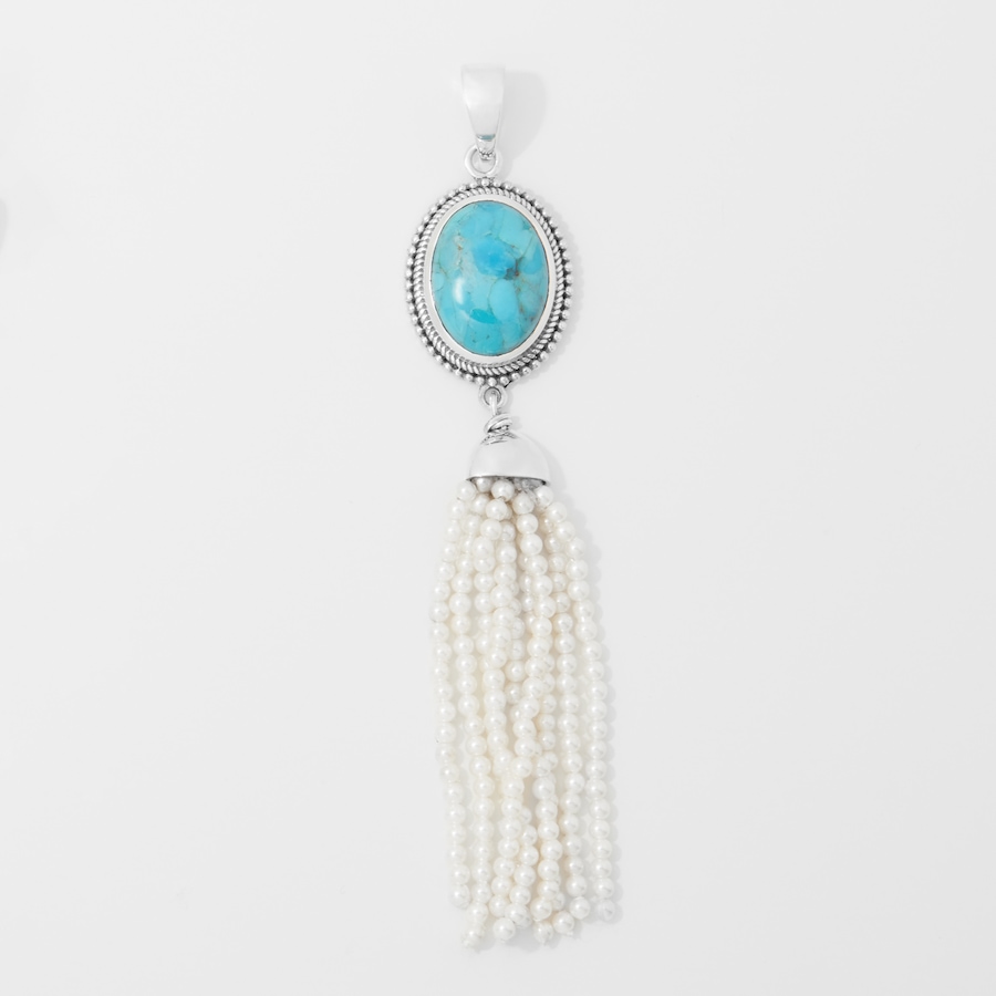 Image 249681_WPMT.jpg, Product 249-681 / Price $149.88, Himalayan Gems Sterling Silver Gemstone and Pearl Pendant from Himalayan Gems on TSC.ca's Jewellery department